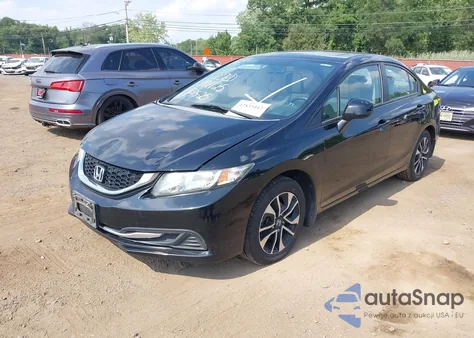 2013 Honda Civic Ex from USA, damaged, VIN 19XFB2F82DE223246